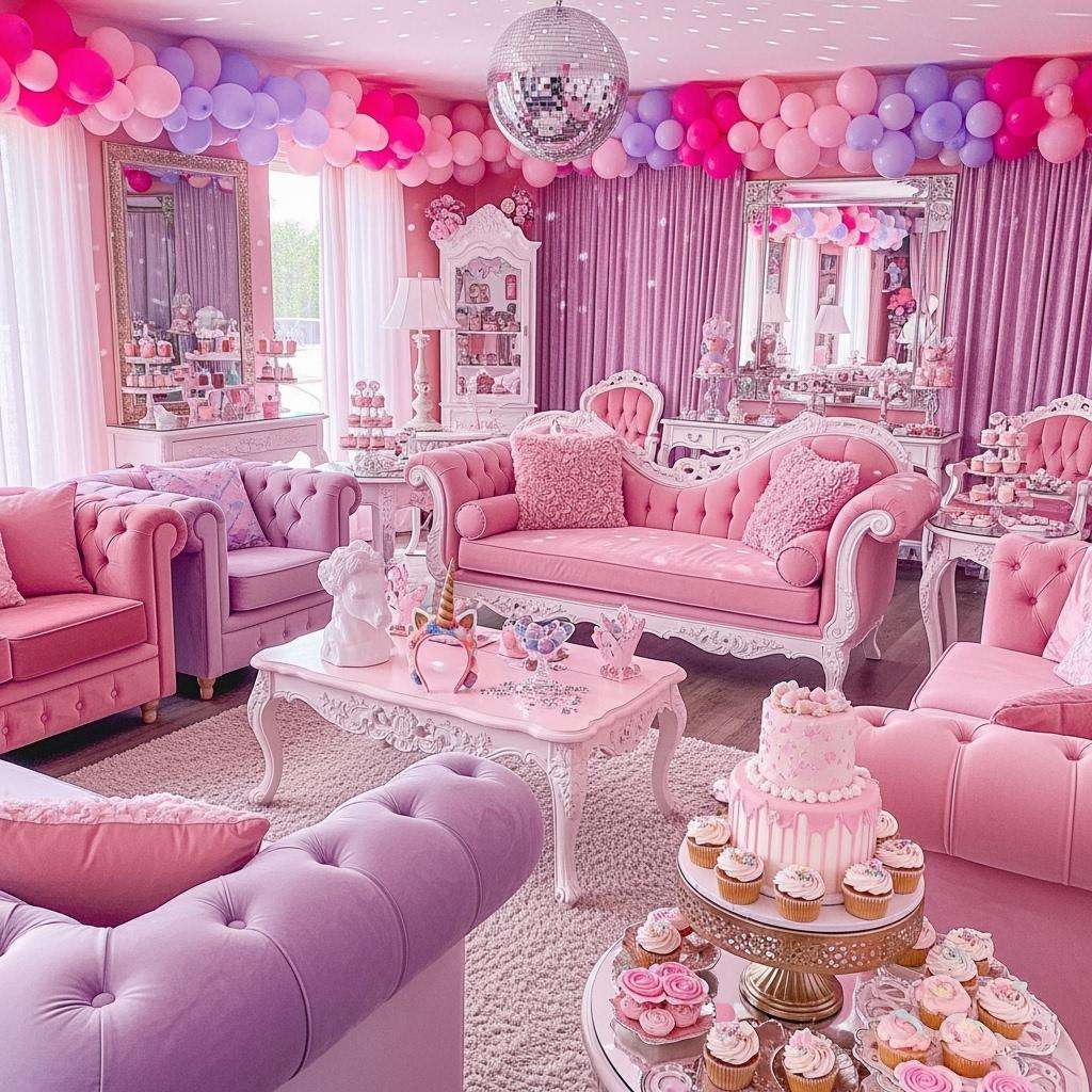 barbie tema møbler